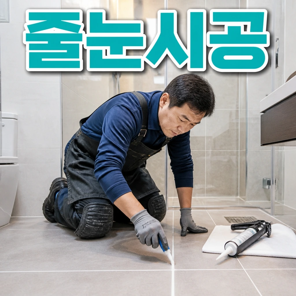 강원특별자치도 화장실청소비교 - 줄눈시공 관련 상담 안내 이미지