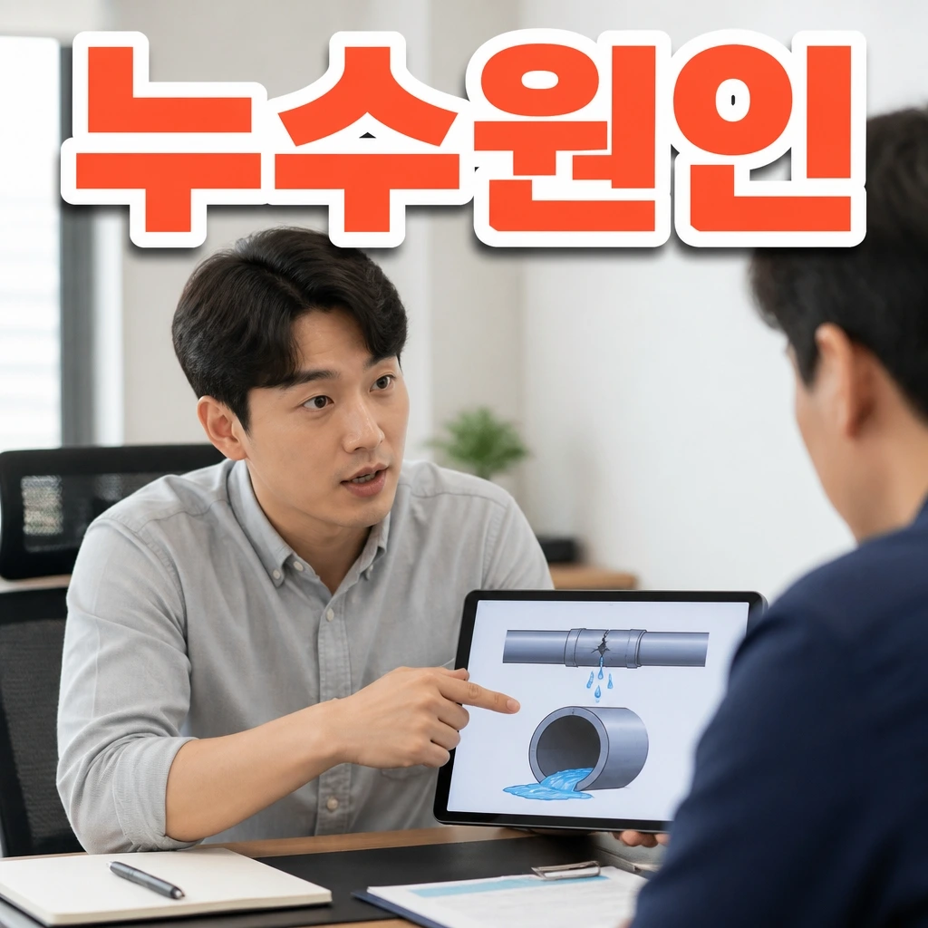 세종특별자치시 집수리업체추천 - 누수원인 관련 상담 안내 이미지