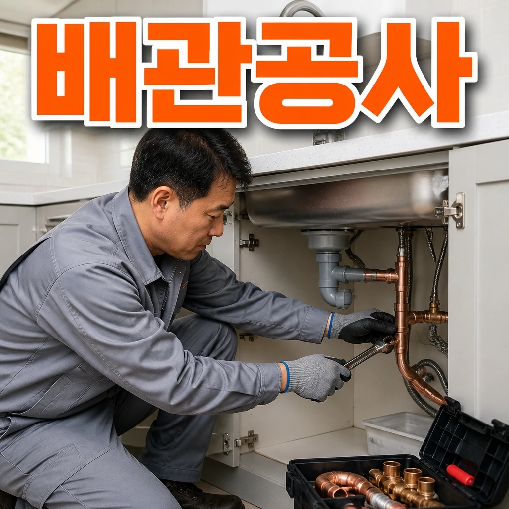 경상남도 집수리업체추천 - 배관공사 관련 상담 안내 이미지