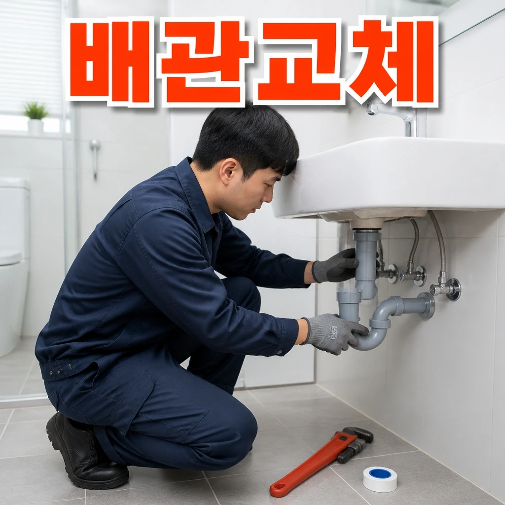 대전광역시 집수리업체추천 - 배관교체 관련 상담 안내 이미지