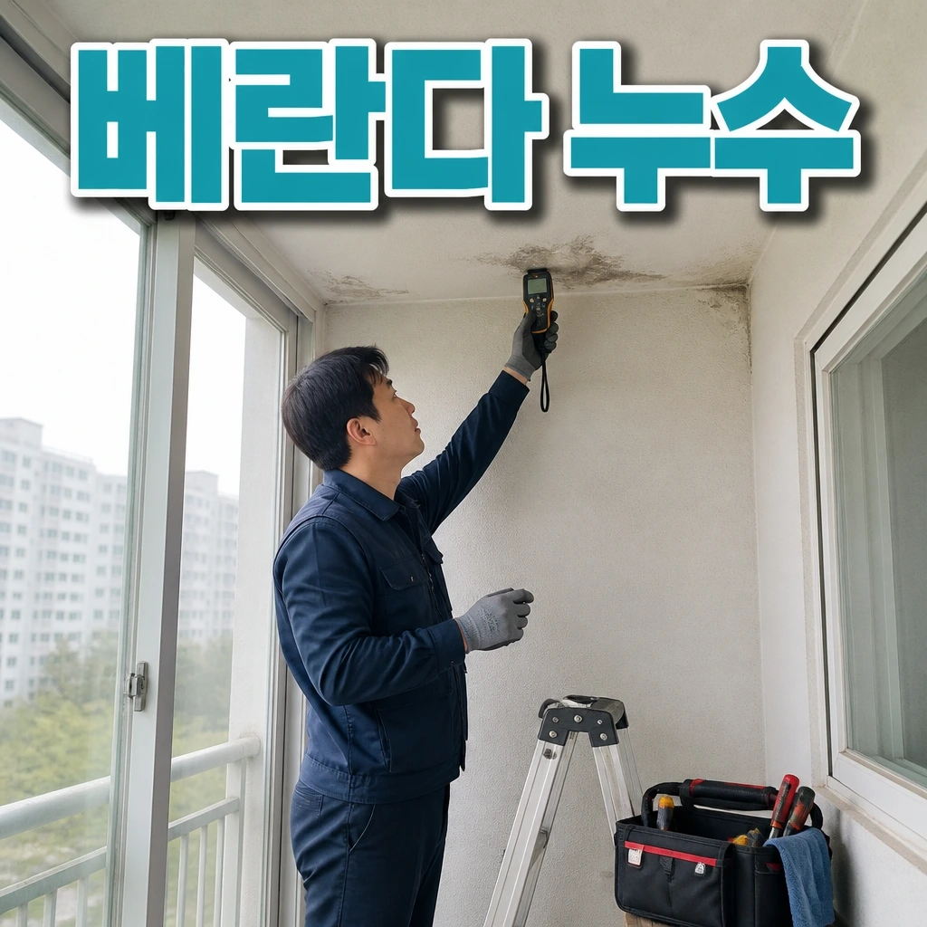 전라남도 집수리업체추천 - 베란다누수 관련 상담 안내 이미지