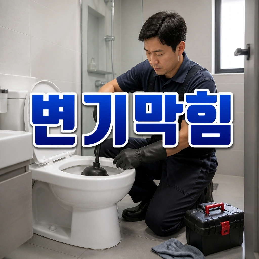 부산광역시 집수리업체추천 - 변기막힘 관련 상담 안내 이미지