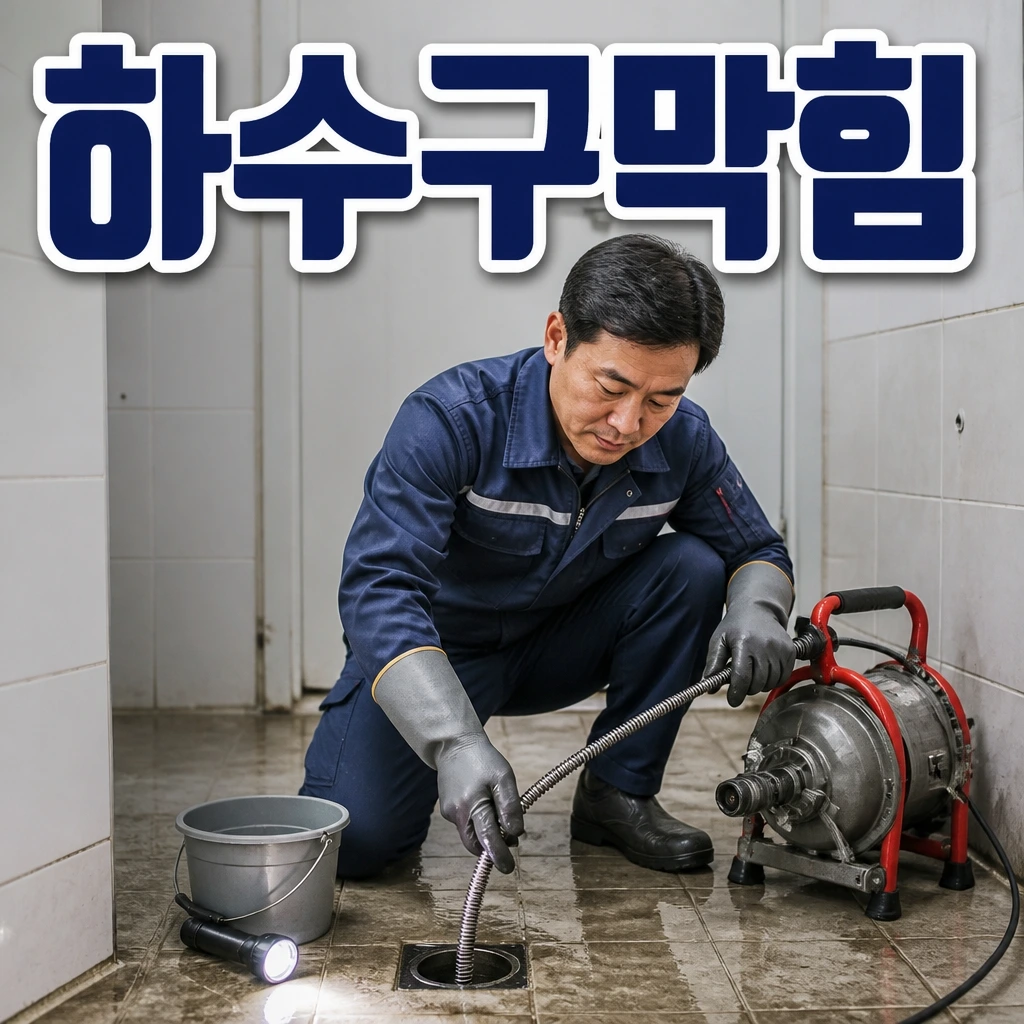 대전광역시 집수리업체추천 - 하수구막힘 관련 상담 안내 이미지